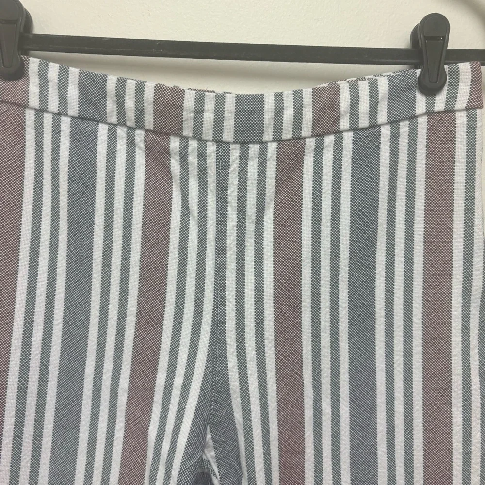 Free People Striped Mod Linen Pants